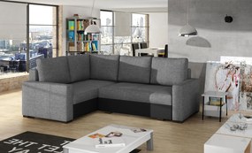 Γωνιακός καναπές Rona-Αριστερή-Γκρι - 240.00Χ165.00Χ90.00cm