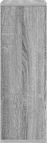 vidaXL Πλαϊνό γραφείο Γκρι Sonoma 25,5 x 22 x 69,5 εκ