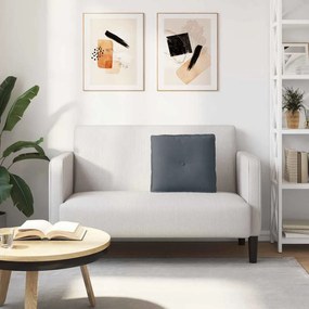 vidaXL Μαξιλάρι Πλάτης Σκούρο Γκρι 50 x 45 x 19 cm