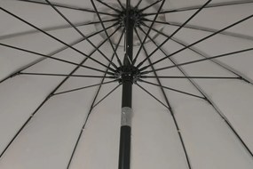 Ομπρέλα Home ESPRIT Μαύρο Γκρι 280 X 280 X 250 CM