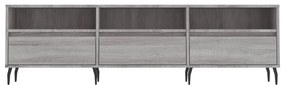 vidaXL Έπιπλο Τηλεόρασης Γκρι Sonoma 150x30x44,5 εκ. από Επεξεργ. Ξύλο