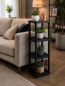 Ράφι Μαύρο OUPO 23x23x102