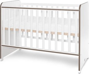 BED SWEET DREAM  60/120 WHITE/COFFE