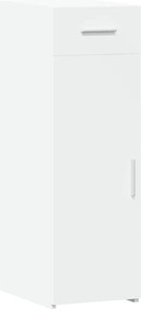vidaXL Συρταριέρα Λευκή 30x42,5x93 εκ. από Επεξεργασμένο Ξύλο