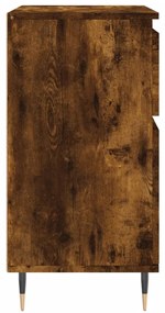 vidaXL Ντουλάπι Καπνιστή Δρυς 60x35x70 εκ. από Επεξεργασμένο Ξύλο