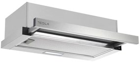 Tesla DT600AX, 120W, 2 μοτέρ, φίλτρο αλουμινίου, 350 m3/h, LED, Class D, Inox