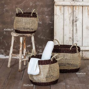 Καλάθι Αποθήκευσης (Φ40x30) Nima Baskets Mariam