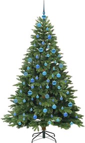 vidaXL Τεχνητό Χριστουγεννιάτικο Δέντρο Πράσινο 180 cm ΠΕ και PVC