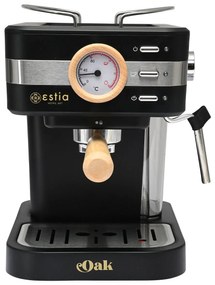 ESTIA ΜΗΧΑΝΗ ESPRESSO OAK 950w 15 bar 1.2lt ΜΑΥΡΗ 06-18986