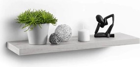 ΡΑΦΙΈΡΕΣ/ΡΆΦΙΑ ΤΟΊΧΟΥ FLOATING SHELF MDF L75*22,8CM WHITE OAK 6RAN792CB