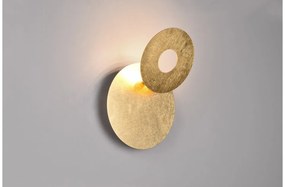 Απλίκα Φωτιστικό Τοίχου LED 6W Χρυσό Ρυθμιζόμενο 240310179 Leano Trio Lighting-240310179-Φιμέ/Smoke 240310179