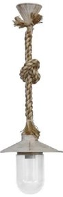 Κρεμαστό Φωτιστικό Οροφήςς KALLONI SLP-651K ROPE Heronia-11-0276-Λευκό 11-0276