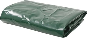 vidaXL Μουσαμάς Πράσινος 1,5 x 10 μ. 650 γρ./μ.²