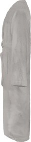 vidaXL Μπουρνούζι KINN Γκρι S Βαμβάκι