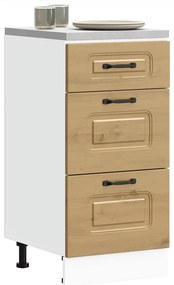 vidaXL ντουλάπι βάσης κουζίνας Kalmar Τεχνίτης Δρυς από Τεχν. Ξύλο