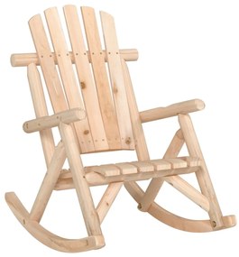 vidaXL Σαλόνι Κήπου Σετ 4 Τεμαχίων από Μασίφ Ξύλο Ελάτης