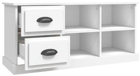 vidaXL Έπιπλο Τηλεόρασης Λευκό 102x35,5x47,5 εκ. Επεξεργασμένο Ξύλο