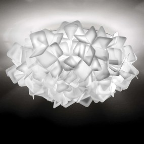 Φωτιστικό Οροφής-Πλαφονιέρα Clizia Mini White Slamp Αλουμίνιο,Πολυπροπυλένιο