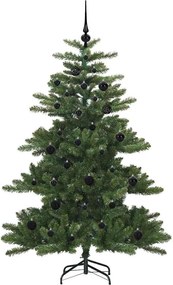 vidaXL Τεχνητό Χριστουγεννιάτικο Δέντρο με Άξονα Πράσινο 150 cm