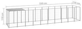 ΣΠΙΤΑΚΙ ΣΚΥΛΟΥ ΑΣΗΜΙ 6,05 M² ΑΤΣΑΛΙΝΟ 3082204