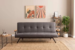 3-Seat Sofa-Bed Zven - Grey Grey