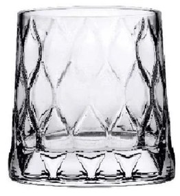 Ποτήρι Ουίσκι Leafy SP420194K6 300ml Γυάλινο Clear Espiel Glass