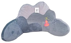 Μαξιλάρι πλάτης λούτρινο - 60cm - 71896 - Grey