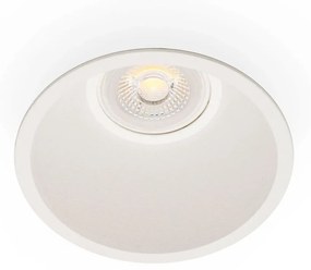 Σποτ Χωνευτό Fresh 02100501 GU10 9x14,5cm White Faro Barcelona Round