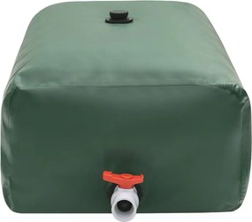 vidaXL Δεξαμενή Νερού με Μπαταρία Πτυσσόμενη 100 Λ. από PVC