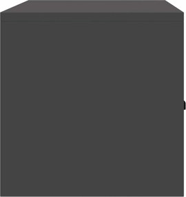 vidaXL Ντουλάπι αποθήκευσης Μαύρο 90 x 40 x 40 εκ Ατσάλι