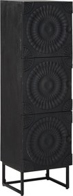 vidaXL Highboard Μαύρο 35 x 30 x 120 cm