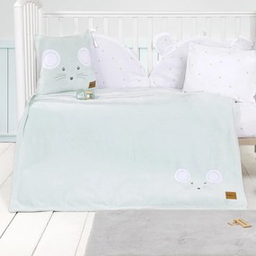 Κουβέρτα Fleece Κούνιας (110x150) Nima Baby Mouse