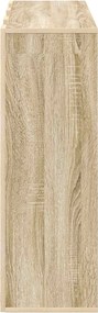 vidaXL Πλαϊνό γραφείο Δρύς Sonoma 88,5 x 29 x 84,5 εκ.