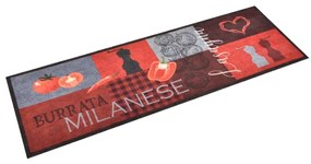 vidaXL Πατάκι Κουζίνας Σχέδιο Tomatoes Πλενόμενο 60 x 300 εκ.