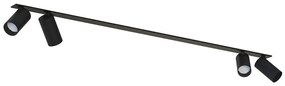Φωτιστικό Οροφής - Σποτ Mono Surface 7836 4xGU10 10W Black Nowodvorski Metal, Plastic