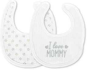 LORELLI ΣΕΤ ΣΑΛΙΑΡΕΣ 2 ΤΕΜ ΜΕ VELCRO ΥΦΑΣΜΑΤΙΝΕΣ WHITE 10260280001