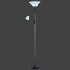 Φωτιστικό Δαπέδου Rustica 180x32cm Rusty-White 4602021-24 Trio Lighting Metal, Glass