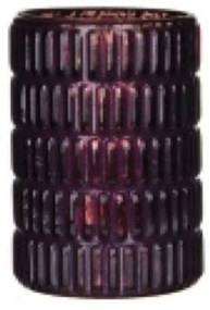 Κηροπήγιο Γυάλινο 02.224292 9,5x14cm Purple Glass