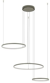 Φωτιστικό Οροφής Circolo 11398 125x140cm 45W 3000K LED Silk Olive Nowodvorski