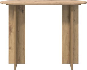 vidaXL Τραπέζι κονσόλας Artisan Δρυς 100 x 39,5 x 75 εκ