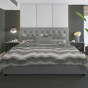 Φανελένια Παπλωματοθήκη Υπέρδιπλη (220x240) Dimcol Ίρις 338