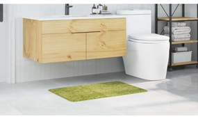 vidaXL Πατάκι μπάνιου Πράσινο 60 x 90 cm Πολυπροπυλένιο