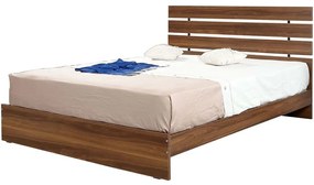 Κρεβάτι Fuga (Για Στρώμα 180x200cm) 801CMY5411 185x205x100cm Walnut Queen Size