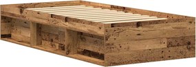 vidaXL Πλαίσιο κρεβατιού χωρίς στρώμα 75x190 εκ. Επεξεργασμένο Ξύλο