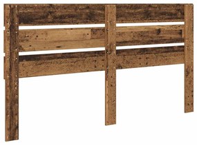 vidaXL Κεφαλάρι Παλιό ξύλο 160 cm Επεξεργασμένο ξύλο