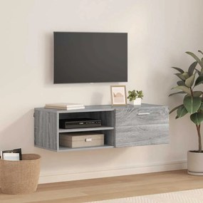 vidaXL Ντουλάπι TV Γκρι sonoma 100.5 x 39 x 30 εκ Επεξεργασμένο ξύλο