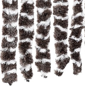 vidaXL Σήτα Εντόμων Καφέ / Λευκό 100 x 200 εκ. από Σενίλ