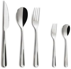 Σετ Ανοξείδωτα Μαχαιροπίρουνα London 18/10 - 4mm - Comas - 60τμχ με Μαχαίρι Κρέατος