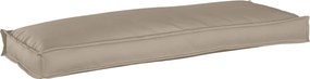 vidaXL Μαξιλάρι Taupe 110 x 40 x 8 εκ Ύφασμα Όξφορντ