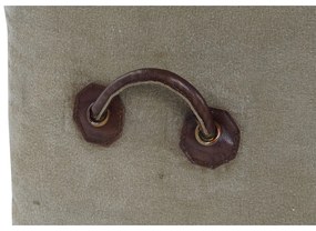 Υποπόδια DKD Home Decor 46 x 40 x 40 cm Μπεζ Καφέ Vintage